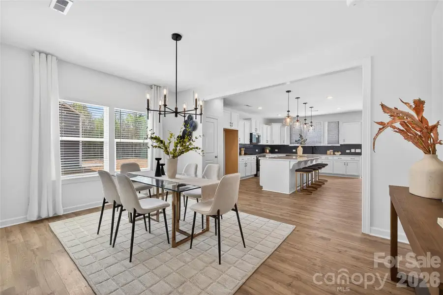 Furnished interior view inside a new home in , Troutman (Image 11).