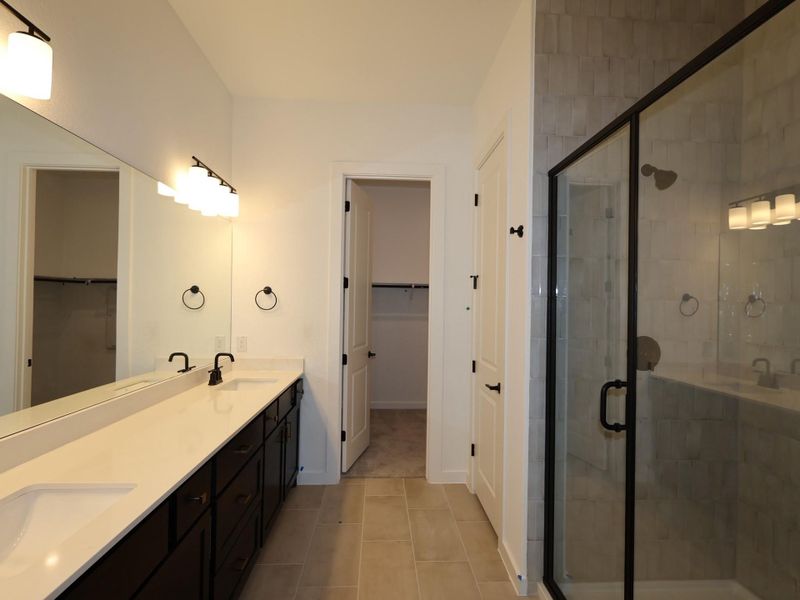 Furnished interior view inside a new home in Cedar Brook, Leander (Image 6).