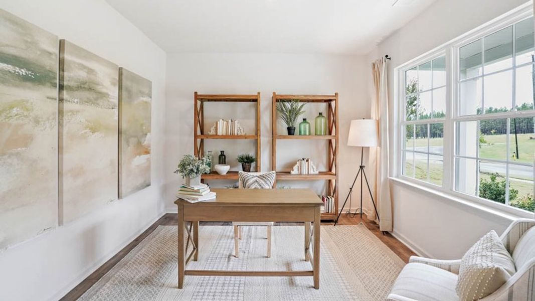 Representative furnished interior of a home built from the HAYDEN by D.R. Horton in Steeplegate Village, Trinity (Image 16). Representative furnished interior of a home built from the HAYDEN by D.R. Horton in Steeplegate Village, Trinity (Image 16).