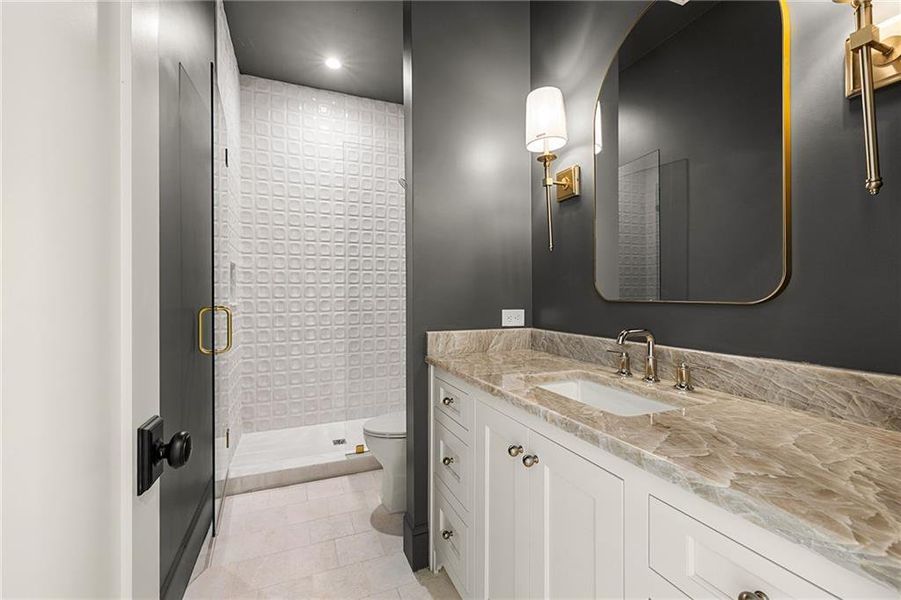 Furnished interior view inside a new home in , Newnan (Image 29).