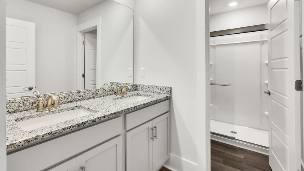 Furnished interior view inside a new home in Vineyard Trail, Jacksonville (Image 13).