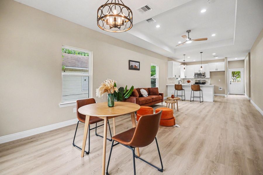 Furnished interior view inside a new home in , La Marque (Image 12).