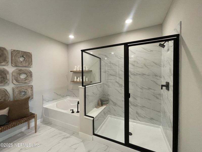 Furnished interior view inside a new home in The Cypress Series at Reserve East, Flagler Beach (Image 10). Furnished interior view inside a new home in The Cypress Series at Reserve East, Flagler Beach (Image 10).