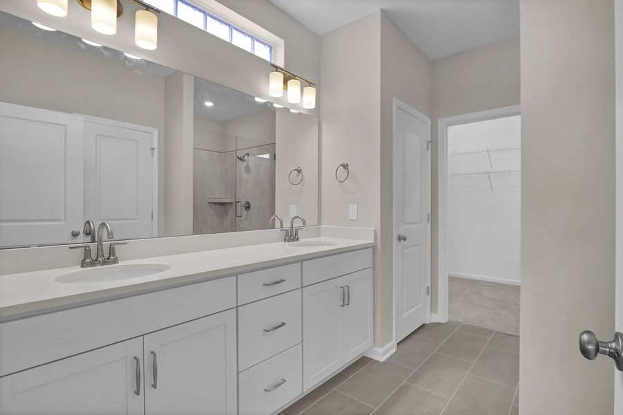 Furnished interior view inside a new home in Grand Park, Leland (Image 9).