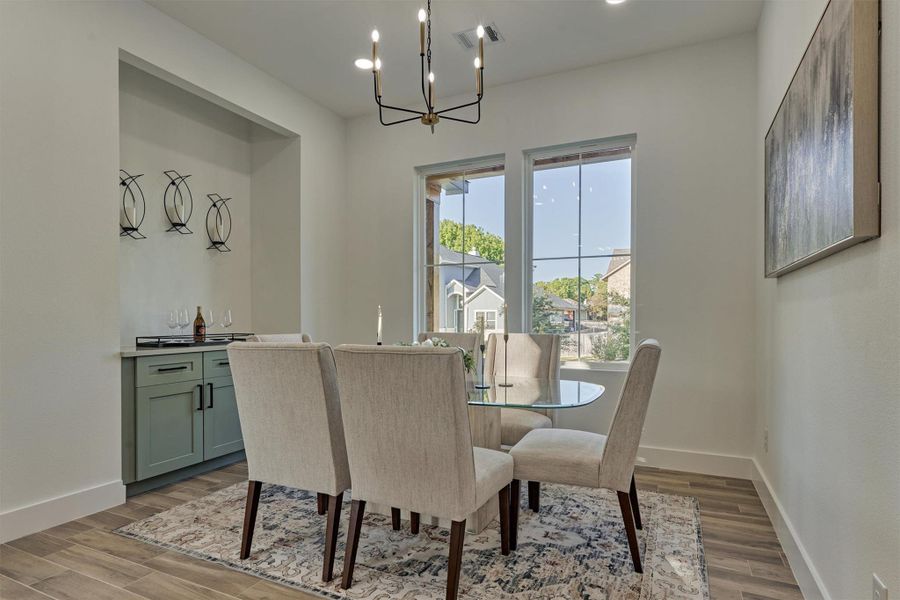 Furnished interior view inside a new home in , Montgomery (Image 12).