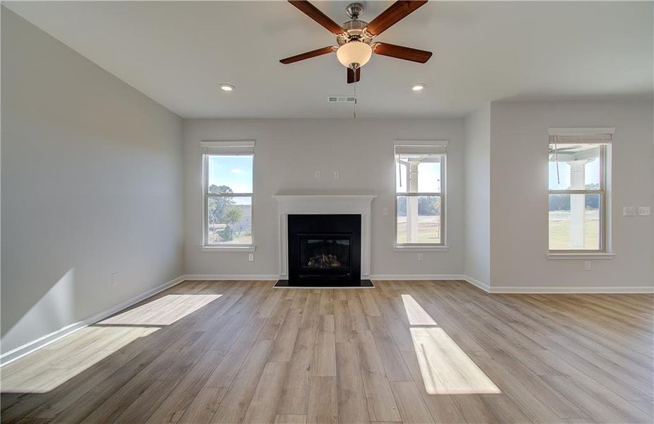 Spacious, unfurnished interior of a new home in Grandview at Millers Mill, Stockbridge (Image 12). Spacious, unfurnished interior of a new home in Grandview at Millers Mill, Stockbridge (Image 12).