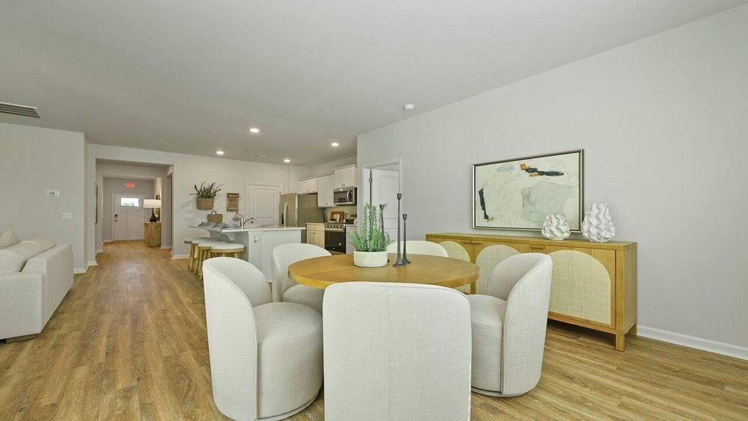 Furnished interior view inside a new home in The Ranch, Holly Hill (Image 20).