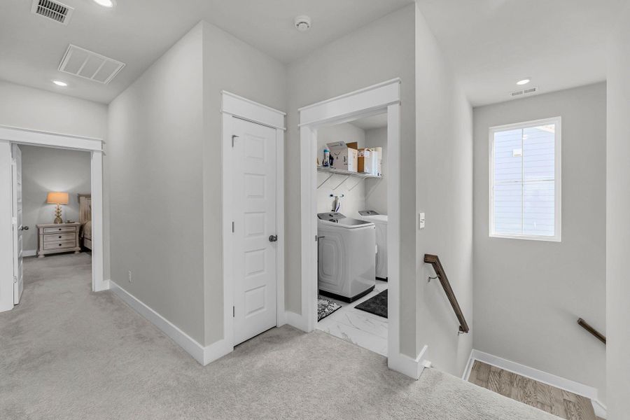 Furnished interior view inside a new home in Carnes Crossroads, Summerville (Image 17).