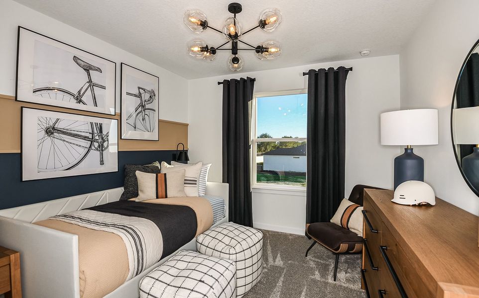 Furnished interior view inside a new home in Spencer Glen, Riverview (Image 9).