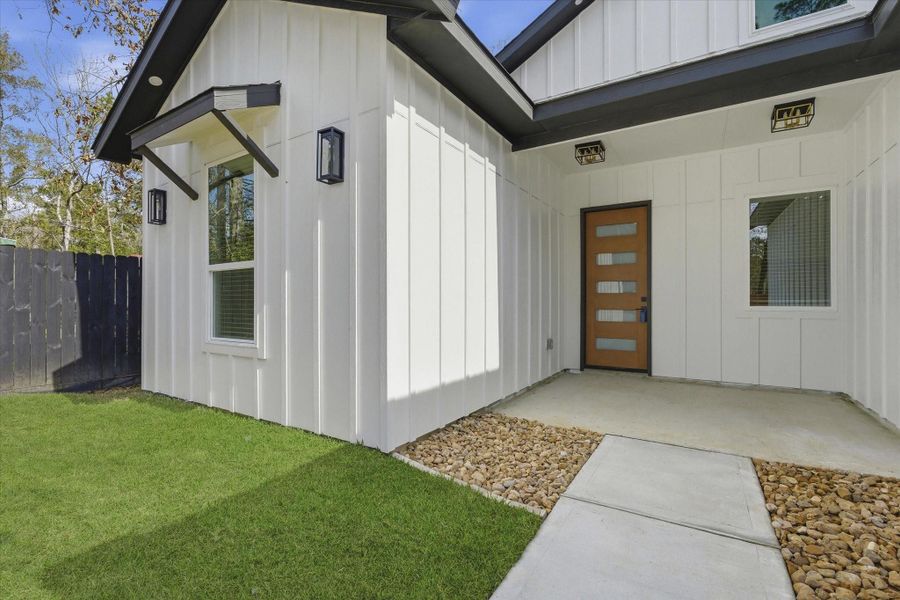 Attention to detail is evident in every selection, including the exterior. Classy colors, clean workmanship, and neutral tones are showcased throughout.