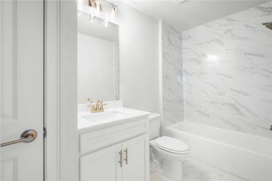 Furnished interior view inside a new home in The Landing at Miller’s Ferry, Adairsville (Image 5). Furnished interior view inside a new home in The Landing at Miller’s Ferry, Adairsville (Image 5).