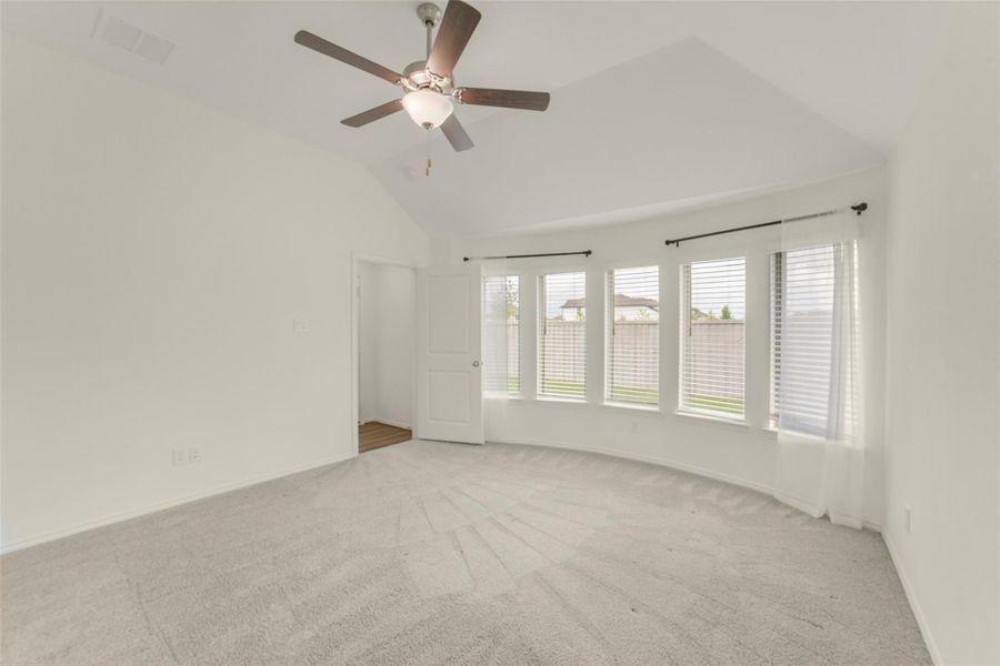Spacious, unfurnished interior of a new home in Bridgeland, Cypress (Image 21).