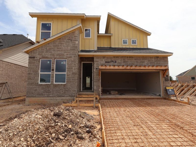 In-progress construction of a new home in Cedar Brook, Leander, TX (Image 5). In-progress construction of a new home in Cedar Brook, Leander, TX (Image 5).