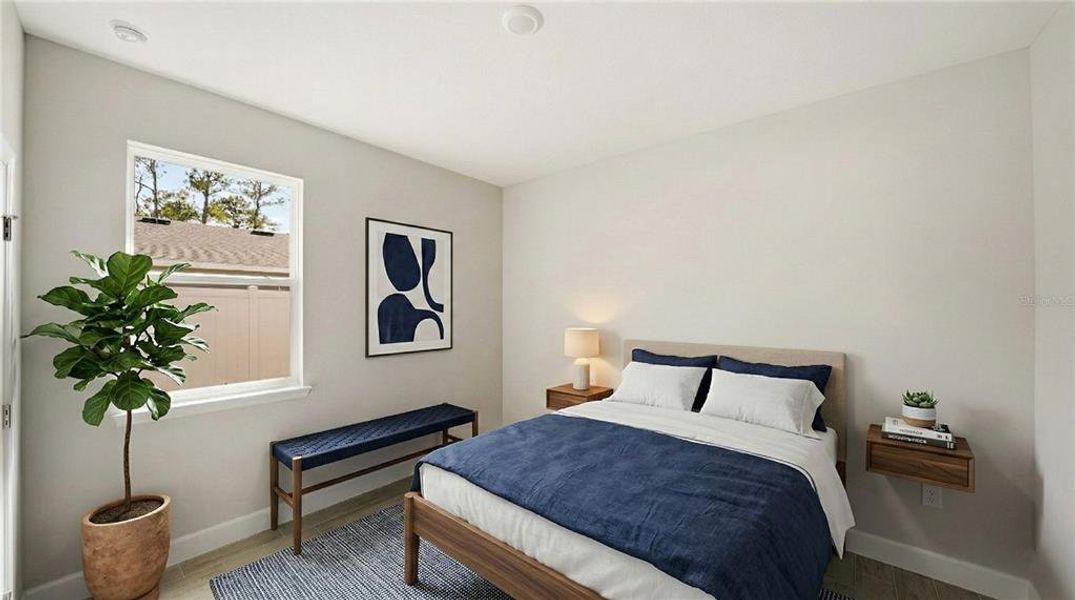 Furnished interior view inside a new home in , Palm Coast (Image 31).