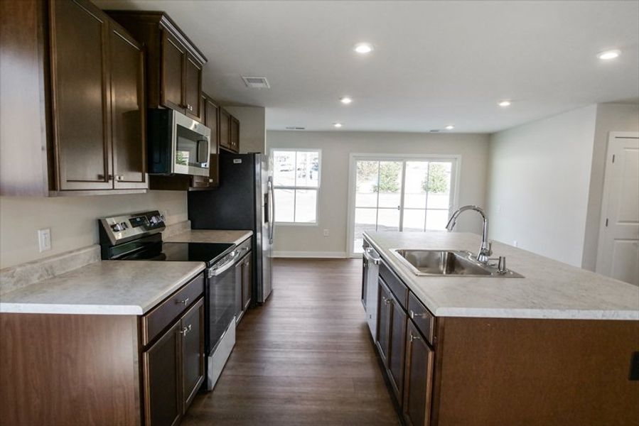 Furnished interior view inside a new home in Waverly Springs, Woodruff (Image 8). Furnished interior view inside a new home in Waverly Springs, Woodruff (Image 8).