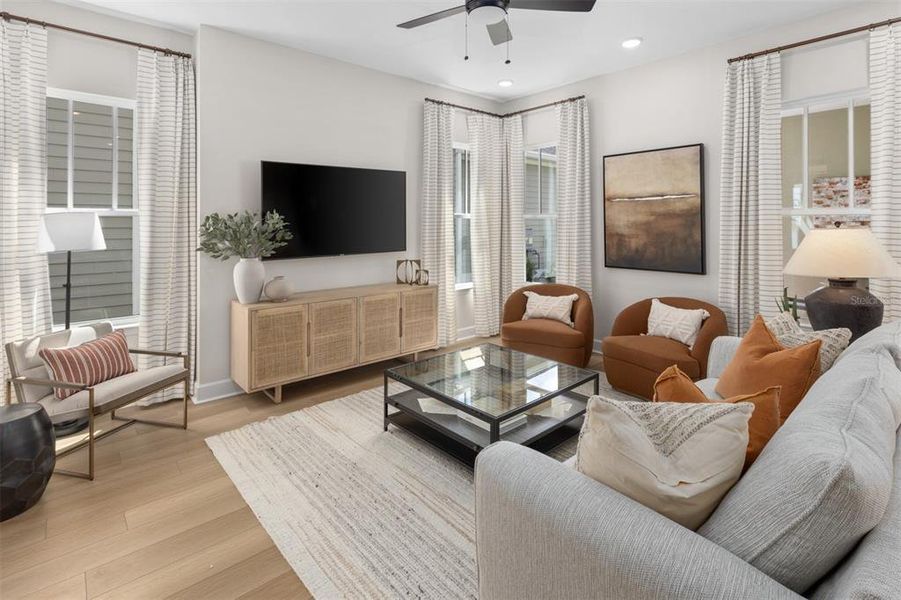 Furnished interior view inside a new home in Celebration, Celebration (Image 14).