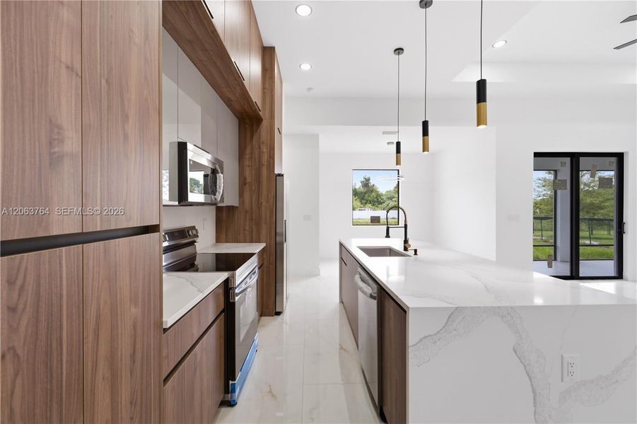 Furnished interior view inside a new home in , Lehigh Acres (Image 9).