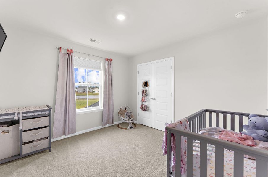 Furnished interior view inside a new home in Lindera Preserve at Cane Bay Plantation, Summerville (Image 46). Furnished interior view inside a new home in Lindera Preserve at Cane Bay Plantation, Summerville (Image 46).