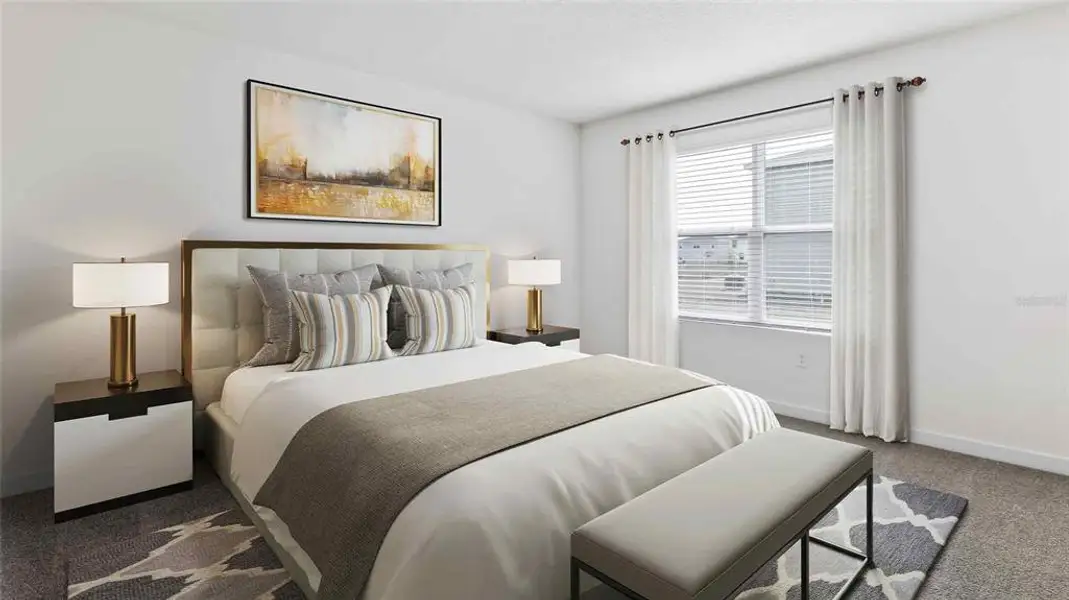 Furnished interior view inside a new home in , Dade City (Image 9).