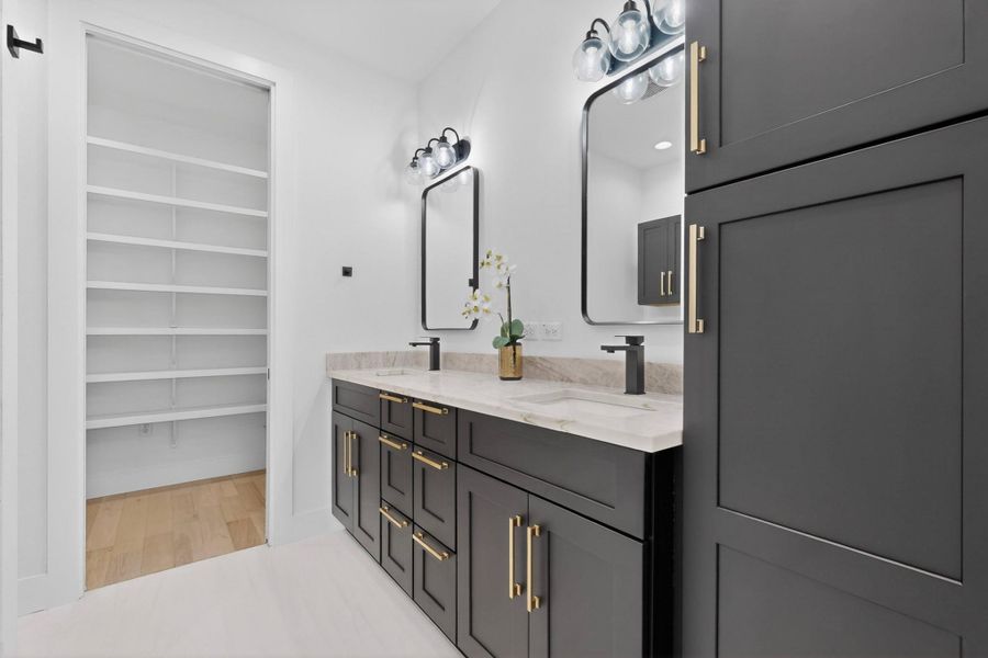 Furnished interior view inside a new home in , Austin (Image 39).