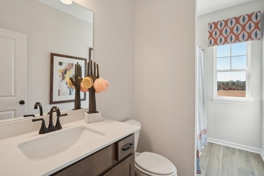 Furnished interior view inside a new home in North Haven, Rome (Image 22).