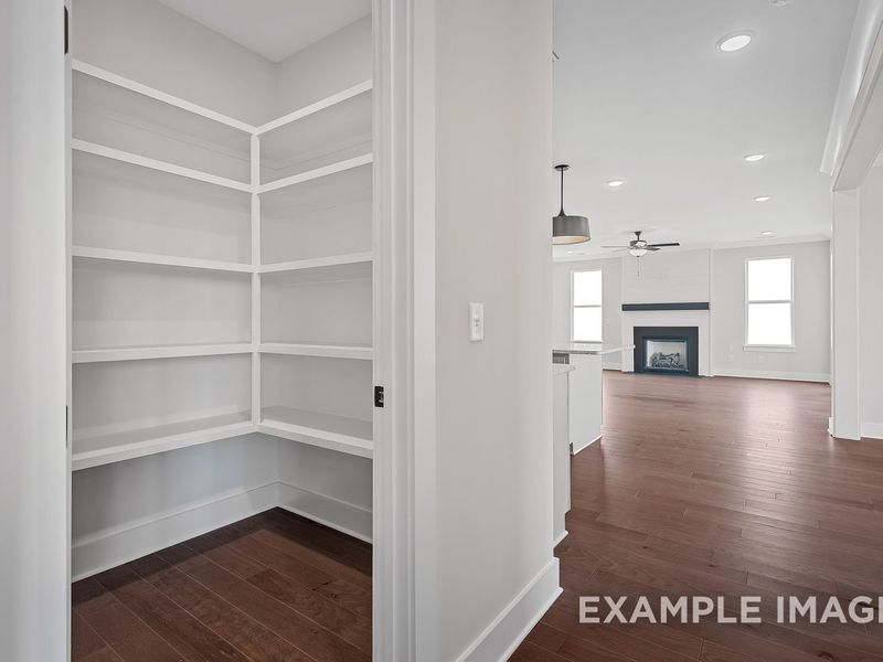 Representative unfurnished interior of a home built from the The Hathaway by Davidson Homes LLC in Shelton Square, Murfreesboro (Image 27).