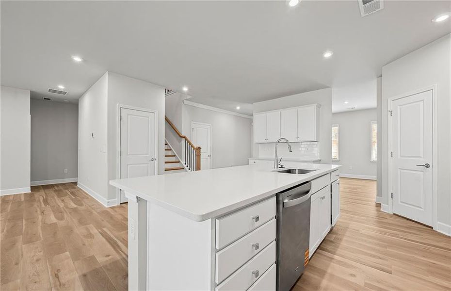 Furnished interior view inside a new home in Anderson Point, McDonough (Image 5). Furnished interior view inside a new home in Anderson Point, McDonough (Image 5).