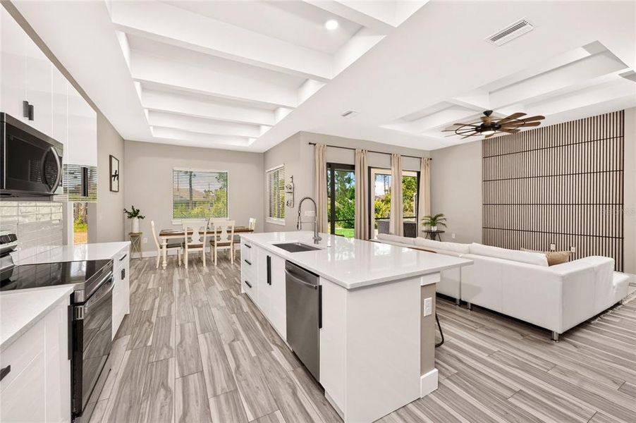 Furnished interior view inside a new home in , Rotonda West (Image 11).