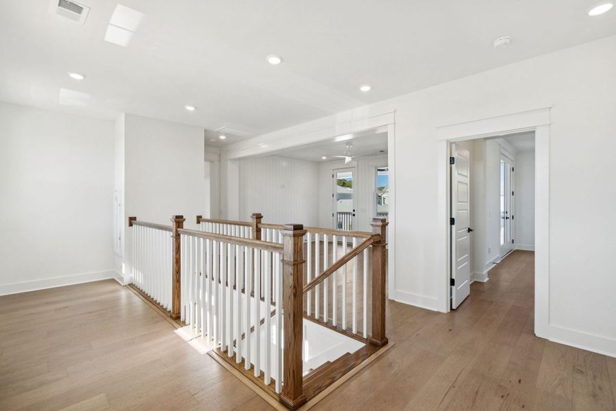 Furnished interior view inside a new home in Overlook at Copahee Sound, Awendaw (Image 49).