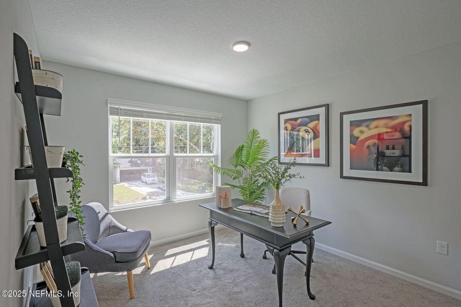 Furnished interior view inside a new home in , Jacksonville (Image 15).
