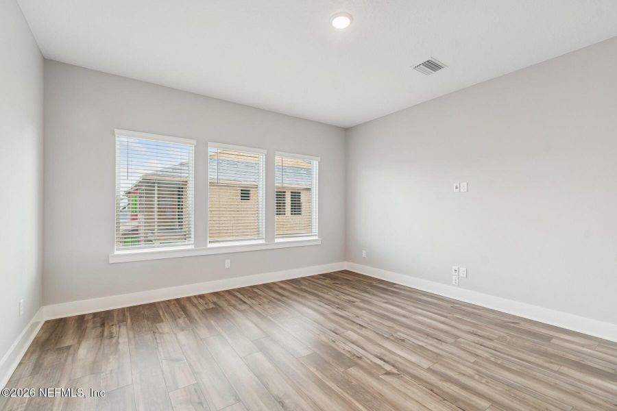 Spacious, unfurnished interior of a new home in Kettering at eTown - Traditional Collection, Jacksonville (Image 24). Spacious, unfurnished interior of a new home in Kettering at eTown - Traditional Collection, Jacksonville (Image 24).