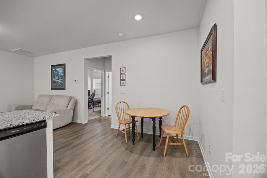 Furnished interior view inside a new home in Country Club Village, Salisbury (Image 9).