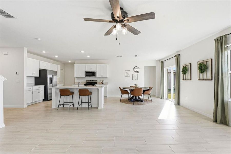 Furnished interior view inside a new home in Prosperity Lakes, Parrish (Image 39).