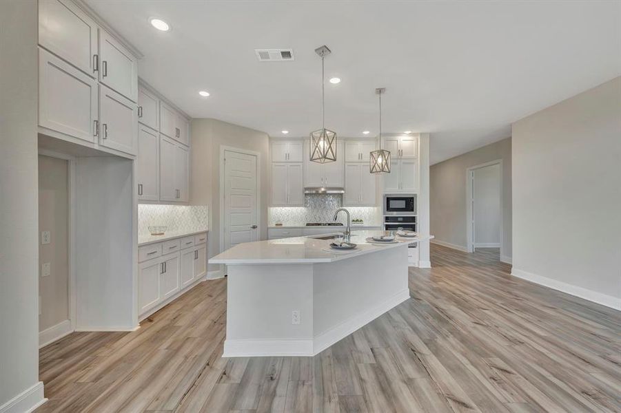 Furnished interior view inside a new home in Sandbrock Ranch, Aubrey (Image 6).