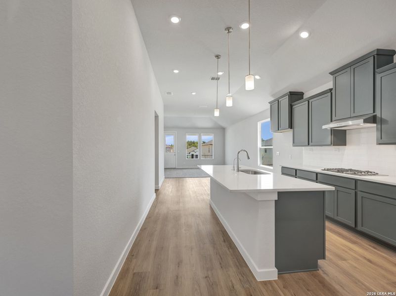 Furnished interior view inside a new home in , San Antonio (Image 6).