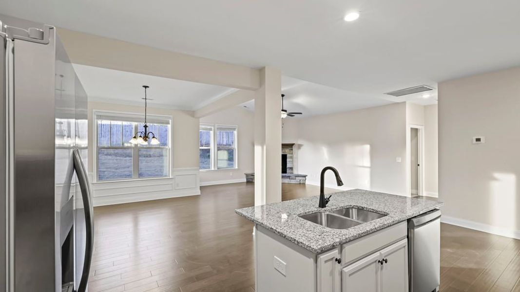 Furnished interior view inside a new home in Palmetto Valley, Anderson (Image 10).