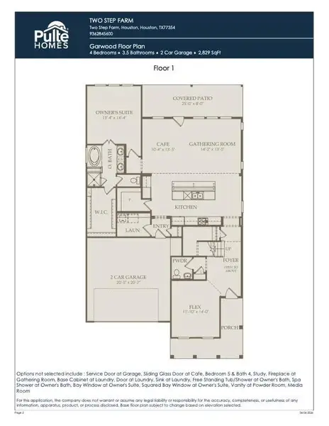 2nd Floor plan