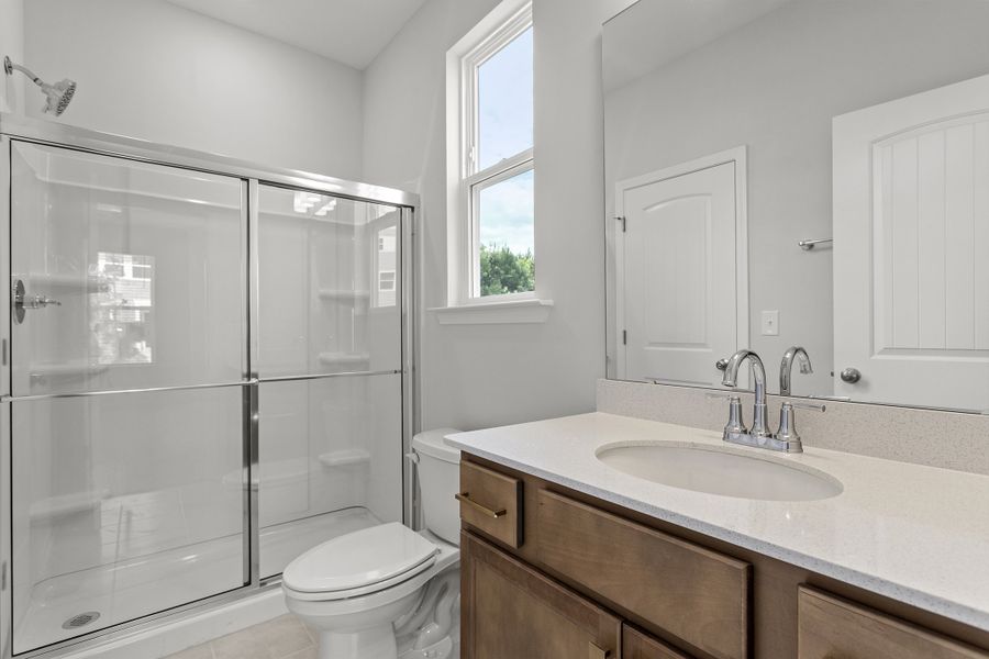 Furnished interior view inside a new home in Renaissance at White Oak, Garner (Image 18). Furnished interior view inside a new home in Renaissance at White Oak, Garner (Image 18).