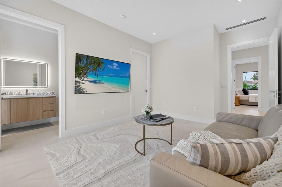 Furnished interior view inside a new home in , Fort Lauderdale (Image 13).