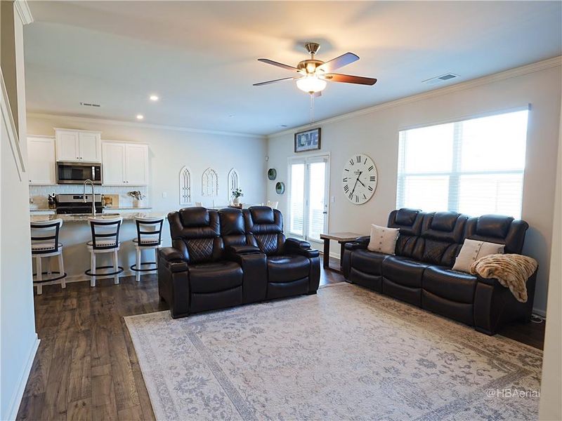 Furnished interior view inside a new home in Thompson Ridge, Dallas (Image 5).
