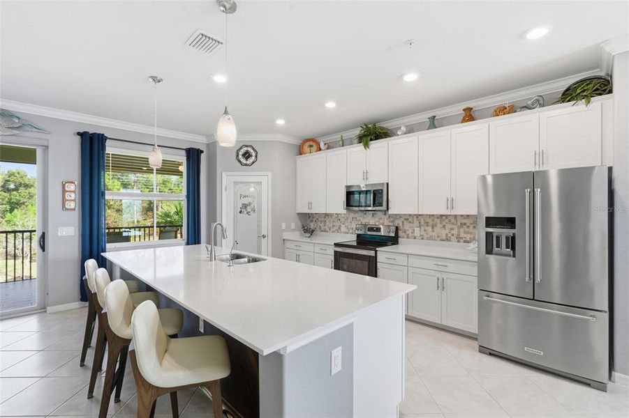 Furnished interior view inside a new home in , Punta Gorda (Image 32).