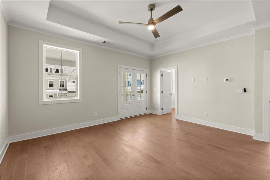 Spacious, unfurnished interior of a new home in West Town, Atlanta (Image 52).