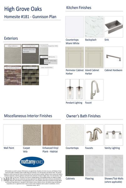 Design Selections