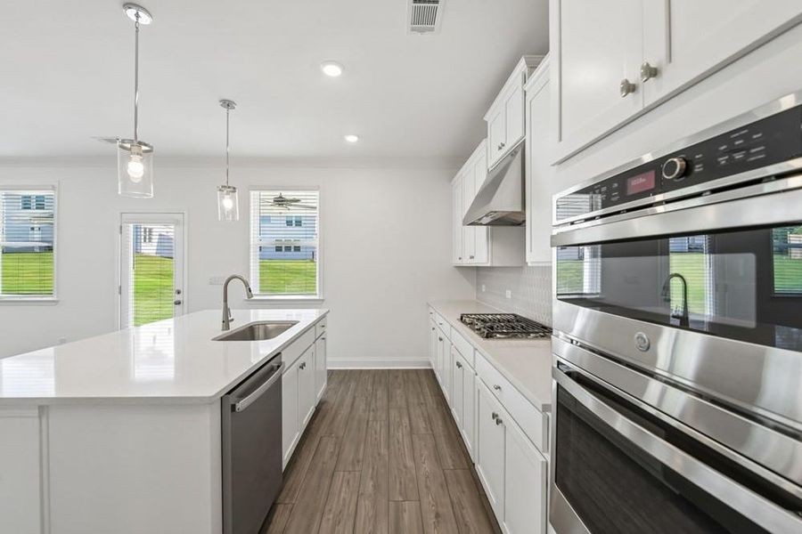 Furnished interior view inside a new home in Auburn Glen, Dacula (Image 12).