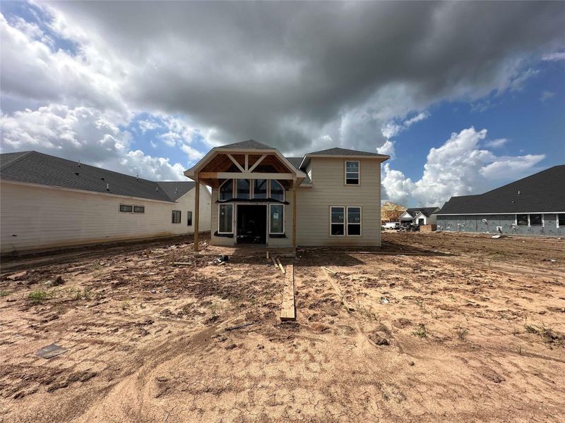 In-progress construction of a new home in Austin Point, Richmond, TX (Image 38). In-progress construction of a new home in Austin Point, Richmond, TX (Image 38).