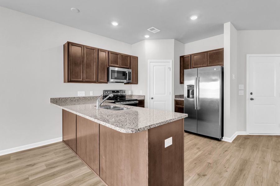 Furnished interior view inside a new home in Central Creek, Goose Creek (Image 33).
