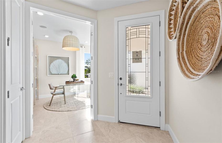 Furnished interior view inside a new home in Talon Preserve on Palmer Ranch, Nokomis (Image 6). Furnished interior view inside a new home in Talon Preserve on Palmer Ranch, Nokomis (Image 6).