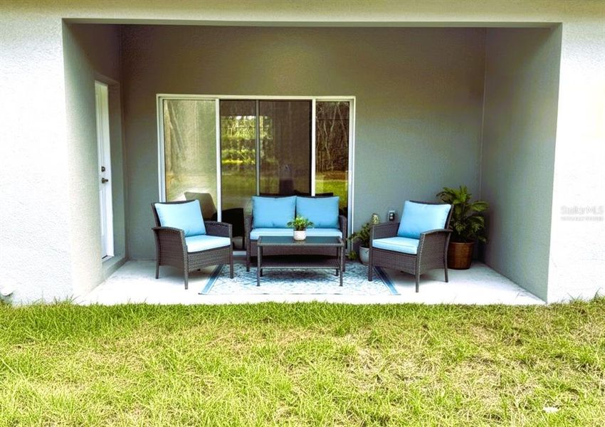 Exterior details and patio area of a home in , Citrus Springs (Image 33).