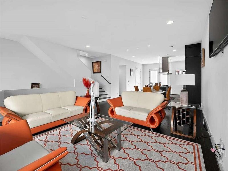 Furnished interior view inside a new home in , Atlanta (Image 34). Furnished interior view inside a new home in , Atlanta (Image 34).