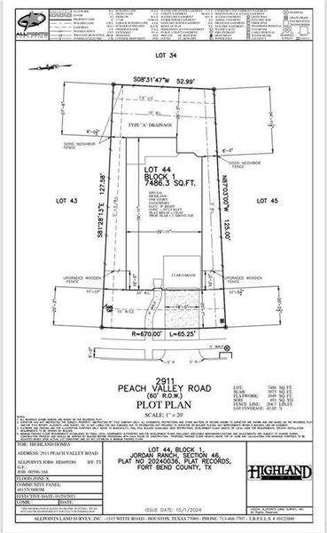 Plot Plan